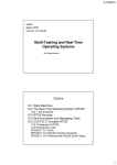 Multi-Tasking and Real-Time Operating Systems - HCMUT
