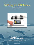 Legato 200 Series Product Manual