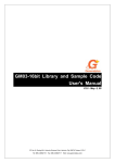 GM03-16bit Library and Sample Code User`s Manual
