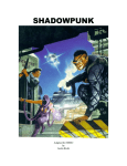 SHADOWPUNK - Arcane Arcade