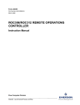 ROC306/ROC312 Instruction Manual