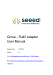 Grove - RJ45 Adapter User Manual