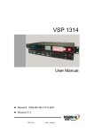 VSP 1314 User Manual