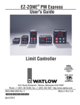EZ-ZONE® PM Express User`s Guide Limit Controller