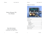 Battery Manager 3EL Printable User Manual