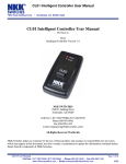 CL01 Intelligent Controller User Manual - Digi-Key
