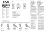 Sick W8 User Manual - Allied Automation, Inc.