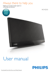 Philips MCM2250 User Guide Manual