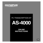 AS-4000 user manual