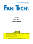 Cool Caddie Misting Fan User Manual