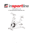 USER MANUAL – EN IN 9360 Spinning Bike inSPORTline Airin