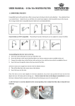 USER MANUAL – O De Vie WATER FILTER