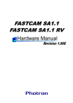 fastcam sa1.1 fastcam sa1.1 rv