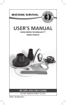 USER`S MANUAL - Mustang Survival