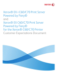 Xerox® EX-i C60/C70 Print Server Powered by Fiery® and Xerox