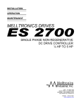 Melltronics 2700 User Manual