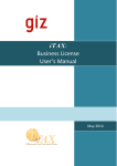 iTAX: Business License User`s Manual