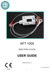 AFT 1000 USER GUIDE