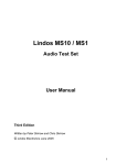 Manual (380k PDF) - Lindos Electronics