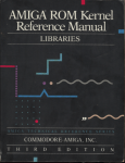 Amiga Rom Kernel Reference Manual - tele
