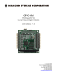 GPIO-MM User Manual