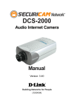 Dlink DCS-2000 Manual