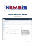 SharePoint User Manual