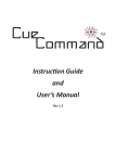 Instruction Guide and User`s Manual