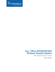 Savi® Office WO300/WO350 Wireless Headset System