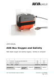 AOS Box Oxygen and Salinity - Log On