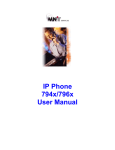 IP Phone 794x/796x User Manual