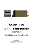 XCOM 760 VHF Transceiver
