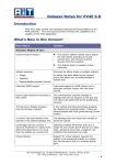 Release Notes for PV4E 6.0 Introduction