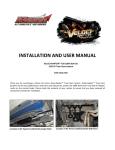 INSTALLATION AND USER MANUAL