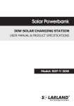 Solar Cell Phone Multi Charging Station