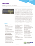 ProSAFE® Gigabit PoE/PoE+ Smart Switches