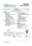 CMX7261 Multi-transcoder