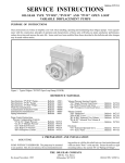 PVWH Instructional Bulletin, User Manual