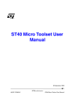 ST40 User Manual - FTP Directory Listing
