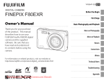 Fujifilm FinePix F80EXR User`s Manual