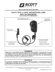 EPIC 3 Lapel Speaker Mic User Manual