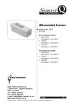 sensor manual and specifications