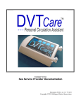 DVT User Manual - Advanced Medical Solutions