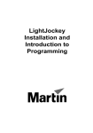 LightJockey Installation and Introduction to Programming