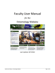 Faculty User Manual - Russell Labs Site Hosting