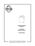 LB3000/LB3000PS Lock Box Installation/ Operation Manual