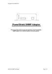 PowerShield SNMP Adaptor