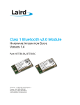 BT730 Hardware Integration Guide