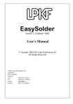 EasySolder - LPKF Laser & Electronics