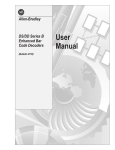 2755-833, DS/DD Ser.B Bar Code Decoders User Manual